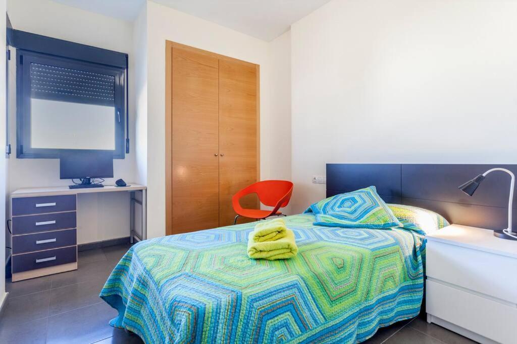 Confortable Beach Appartment With Views To The Sea Puçol Esterno foto
