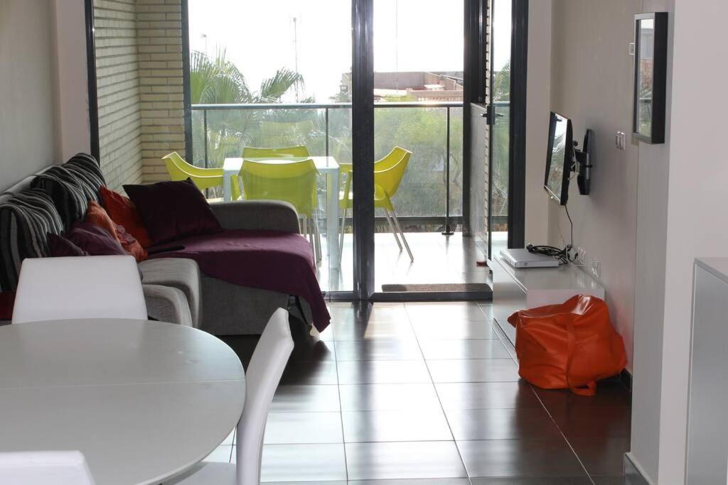 Confortable Beach Appartment With Views To The Sea Puçol Esterno foto