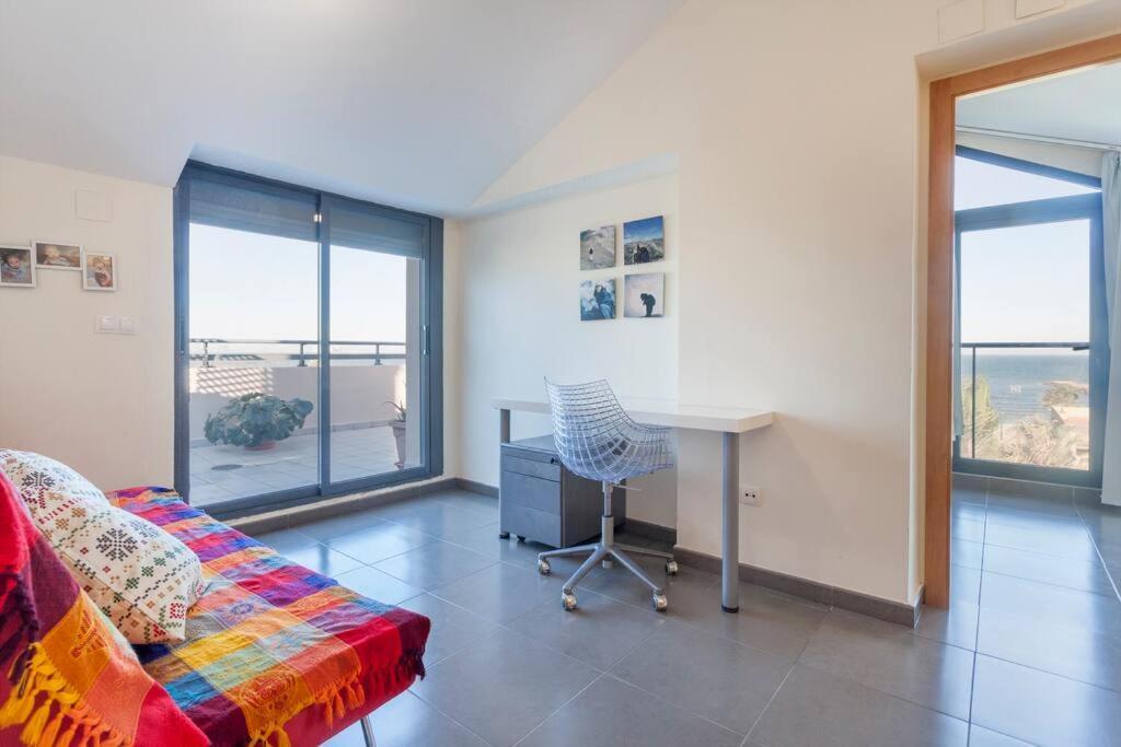 Confortable Beach Appartment With Views To The Sea Puçol Esterno foto